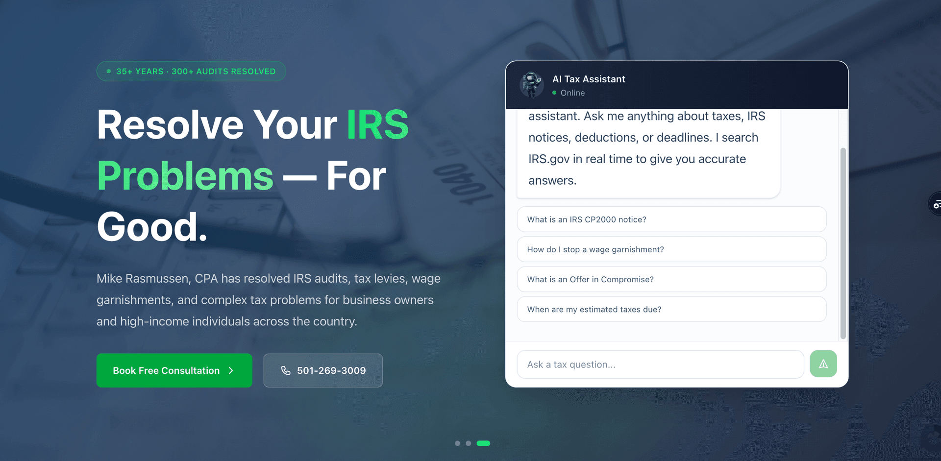 Rasmussen website